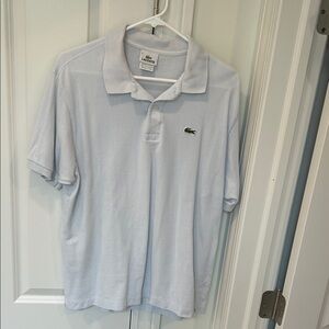 Lacoste Men's Soft Blue Polo Shirt